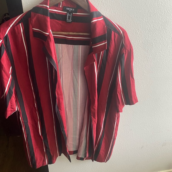 Multi color button down golfer shirt - Picture 2 of 3